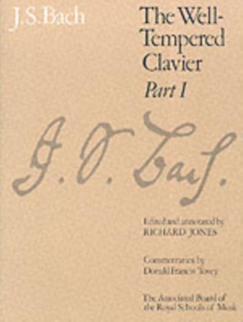 The Welltempered Clavier Part I Sheet music Book