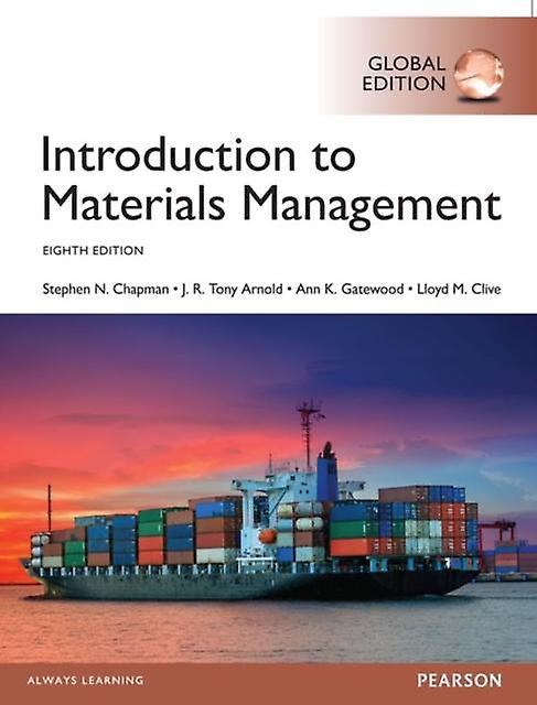 Introduction To Materials Management Global Edition by Lloyd Clive Paperback Book