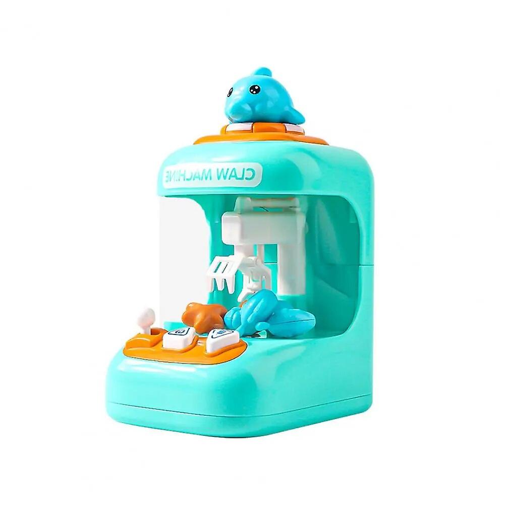 Abs  Cute Educational Claw Toy Grabber Built-in Battery Claw Machine Simple Operation   Children Gift