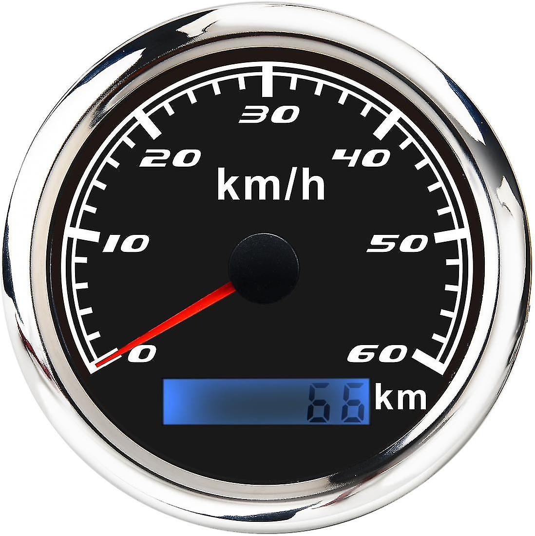 Gps Boat Speedometer 30/60/120/200km/h Waterproof Car Gps Speedometer Red Backlight With Gps Sensor For Boat Auto Truck Rv