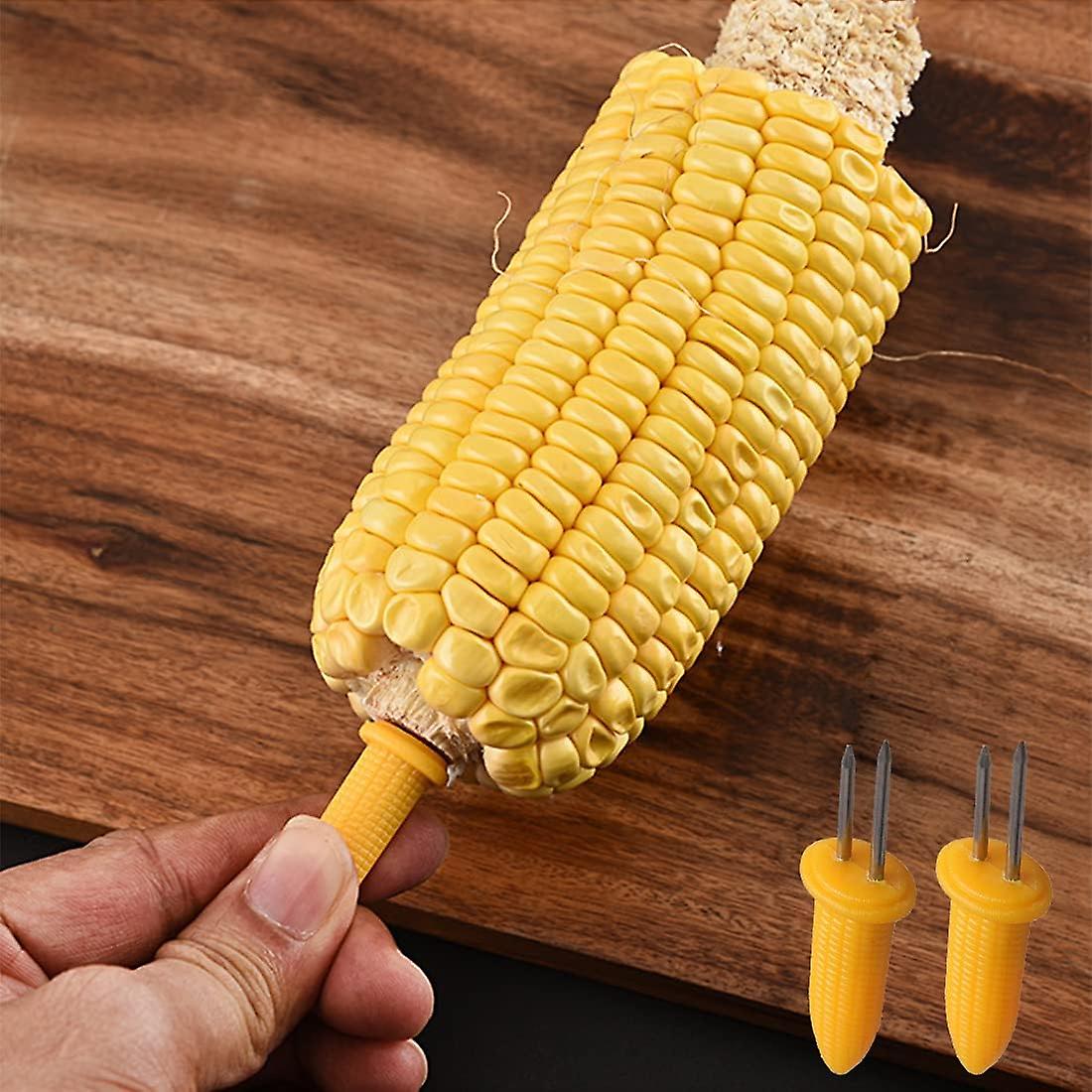 Lot De 20 Porte-épis De Maïs En Acier Inoxydable Pour Barbecue