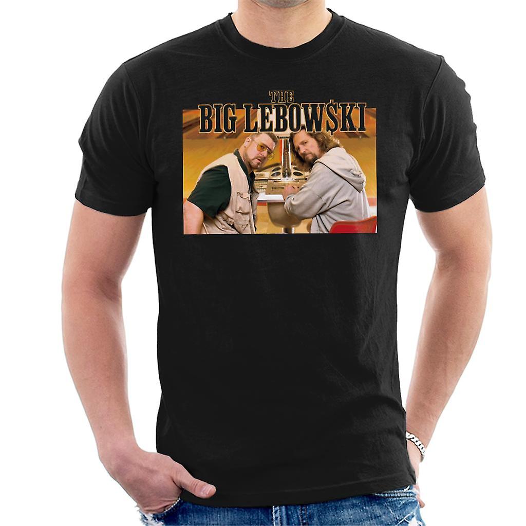 The Big Lebowski The Dude And Walter Bowling Alley Men's T-Shirt