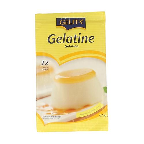 White Gelatin Sheets 20 g