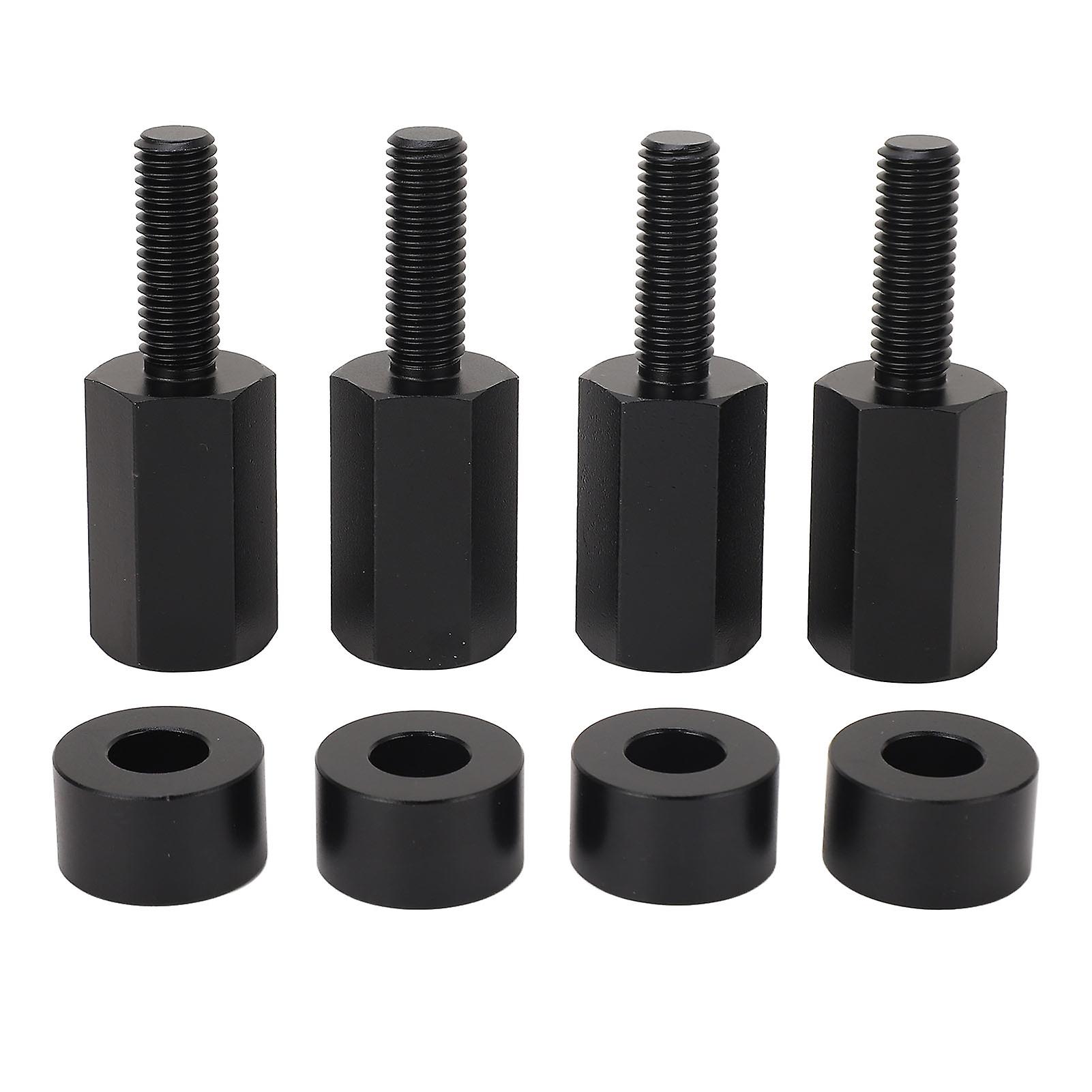 Kit de supports de rehausse de siège UTV réglables noirs avec 4 entretoises supplémentaires, adaptés aux modèles X3
