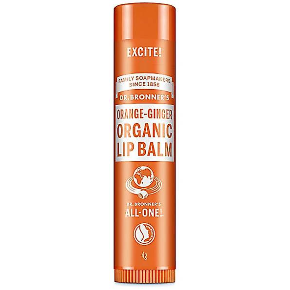 Dr. Bronner's 有机润唇膏橙姜 4 克