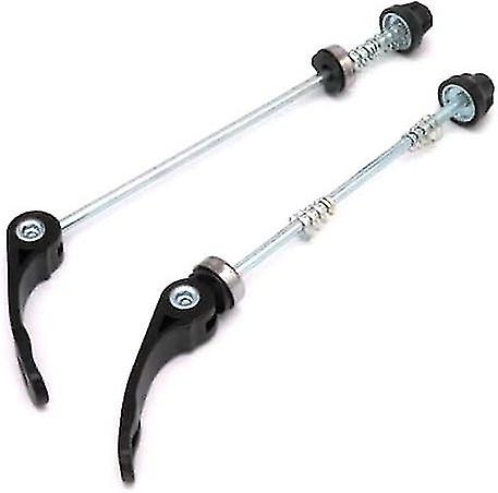 Bicycle Quick Release Kit - Multicolor and Black - For Front and Rear