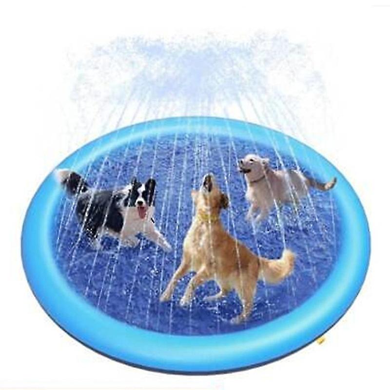 Fidofaves Splash Pad for Dogs, Fidofaves Splash Pool, Dog Splash Pad for Dogs