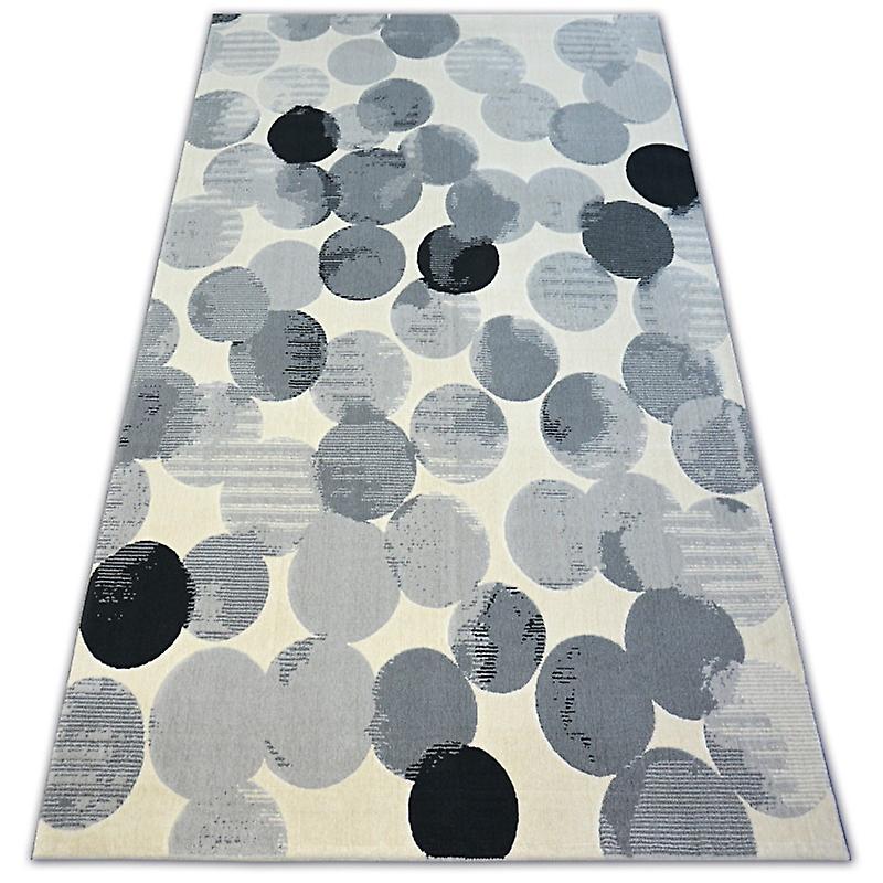 Carpet SCANDI 18461/752 - CIRCLE CIRCLES cream grey black