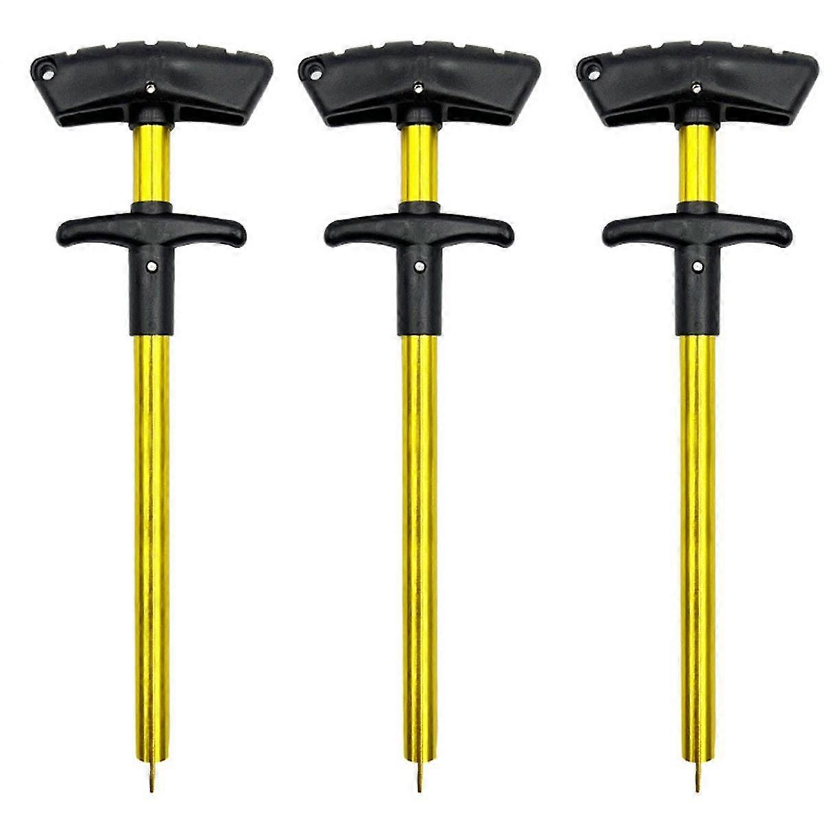 Portable T-Type Hook Remover, Sea Fishing Tackle, Hook Remover, Fishing Tackle Yellow