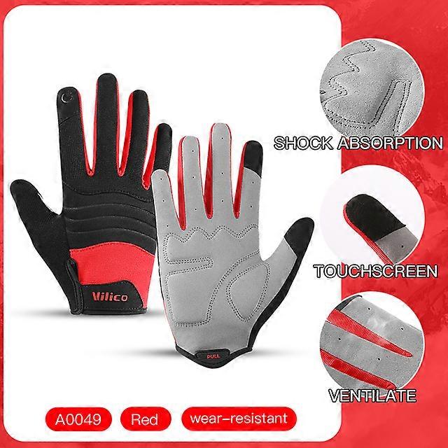 Wind Breaking Cycling Full Finger Gloves