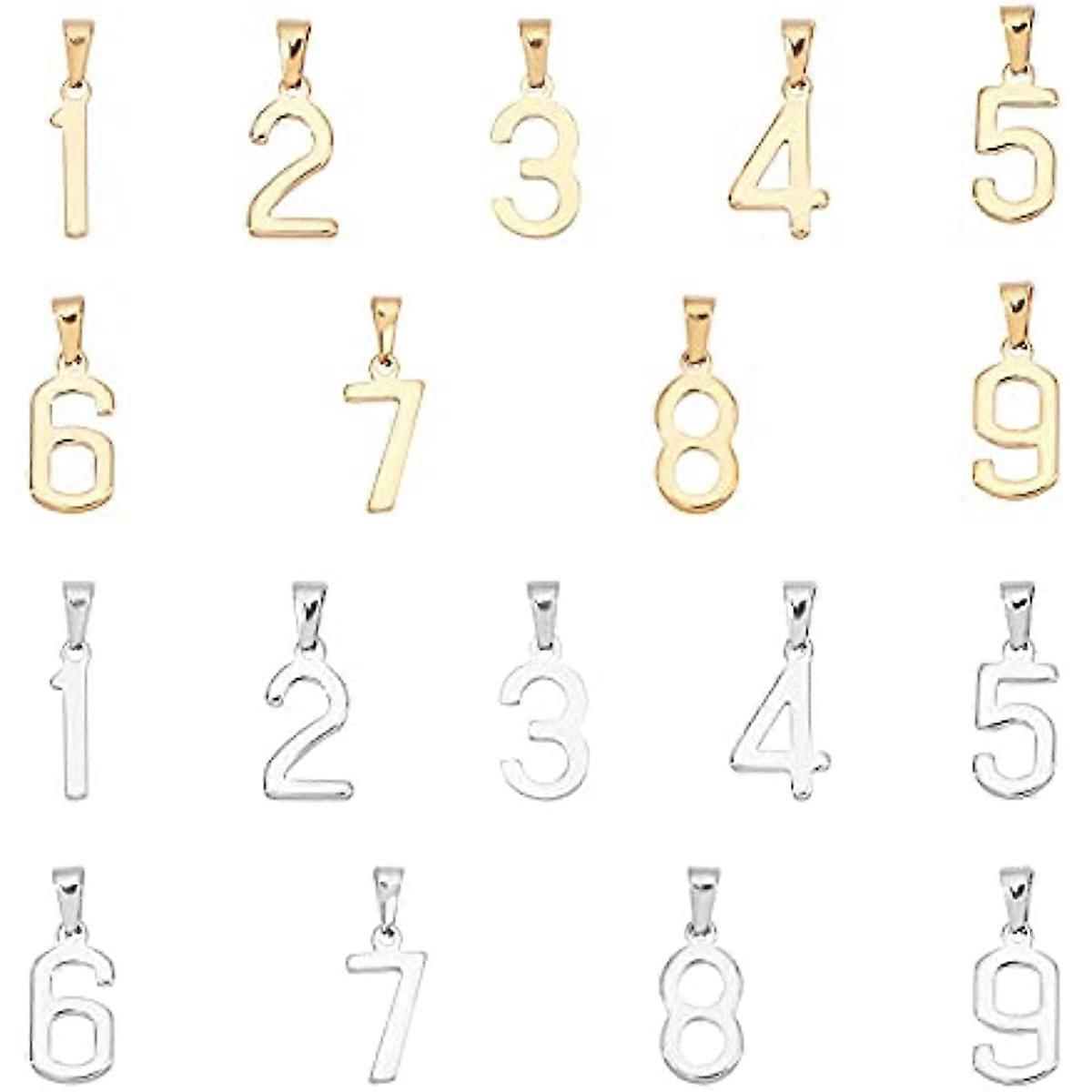Number Charm---The number can represent your date of birth, your age, the day you met her/him, or your lucky number, or your special day, which has a