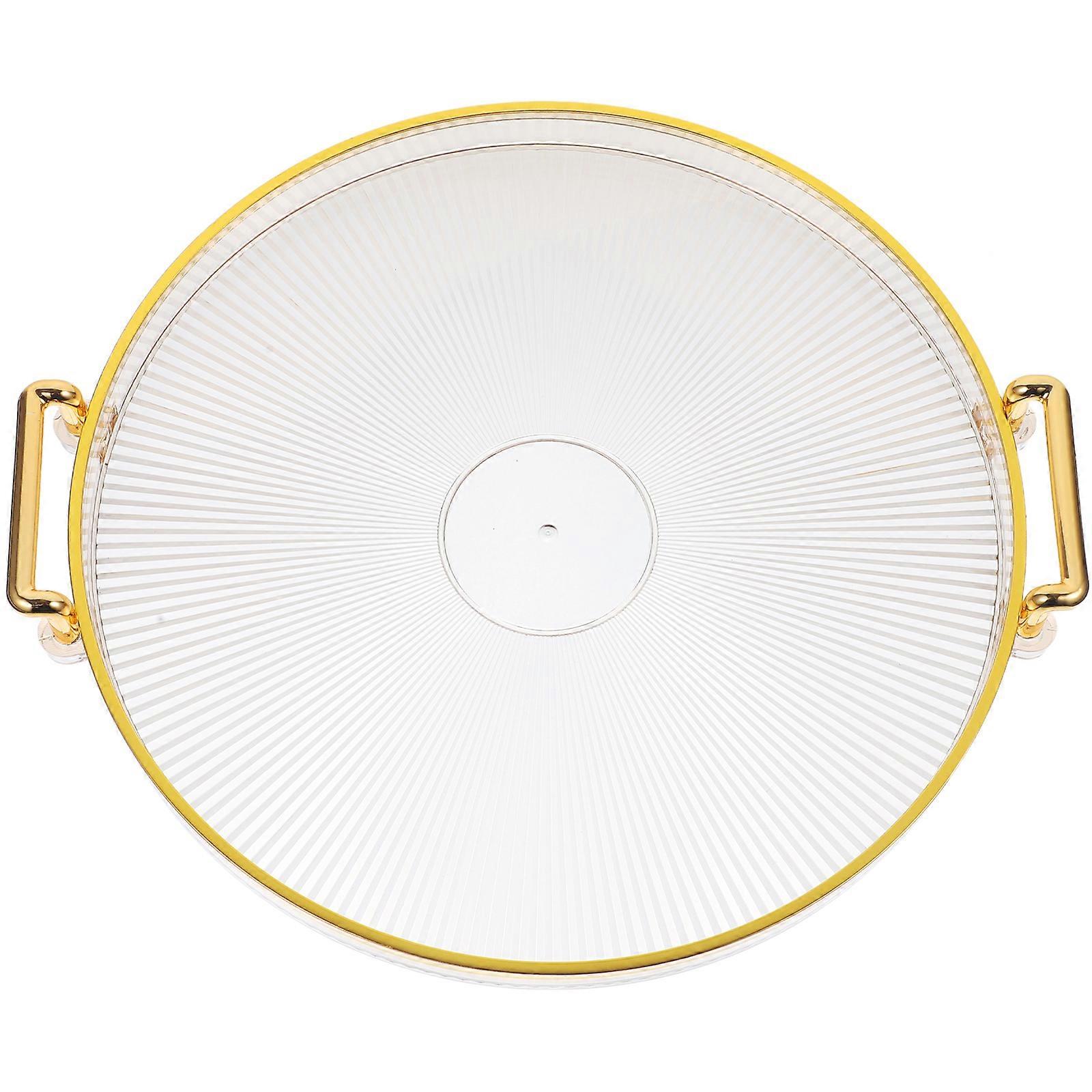 Tischablage mit Griff Serviertablett mit Griff Obstteller Haushaltswaren