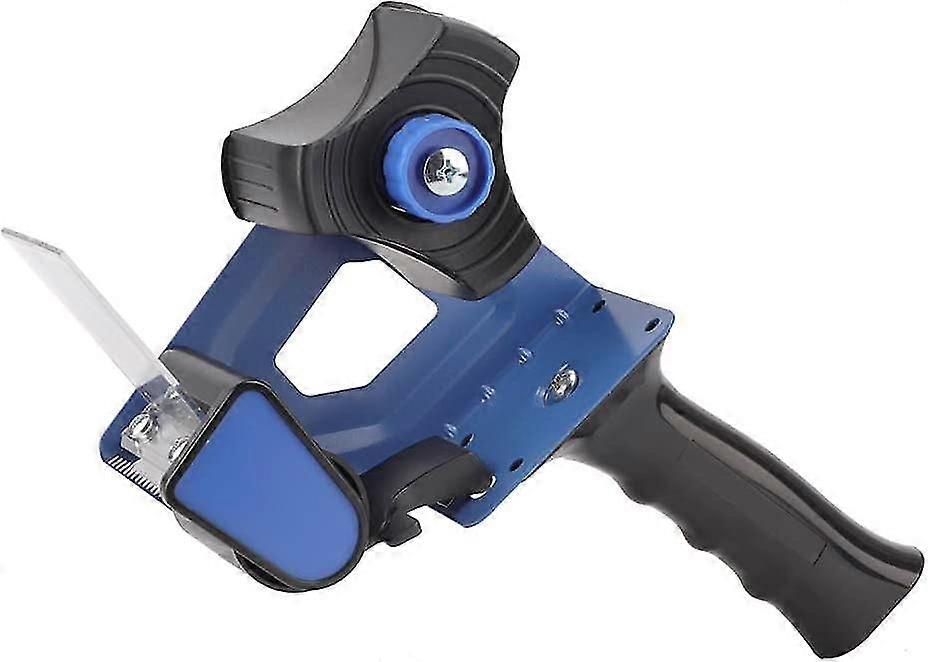 Package Tape Dispenser Package Tape Gun Package Tape Dispenser Package Tape Gun With Cutter (blue Black)(1pcs)