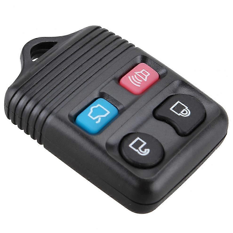 1pcs Durable Black 3/4 Buttons Keyless Entry Replacement Key Remote Fob Shell Case Fit For Ford New Style