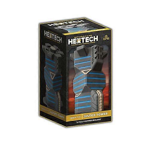 JUSTICE TOWER Hextech Terrain City Miniature-High Quality & Fully-Painted