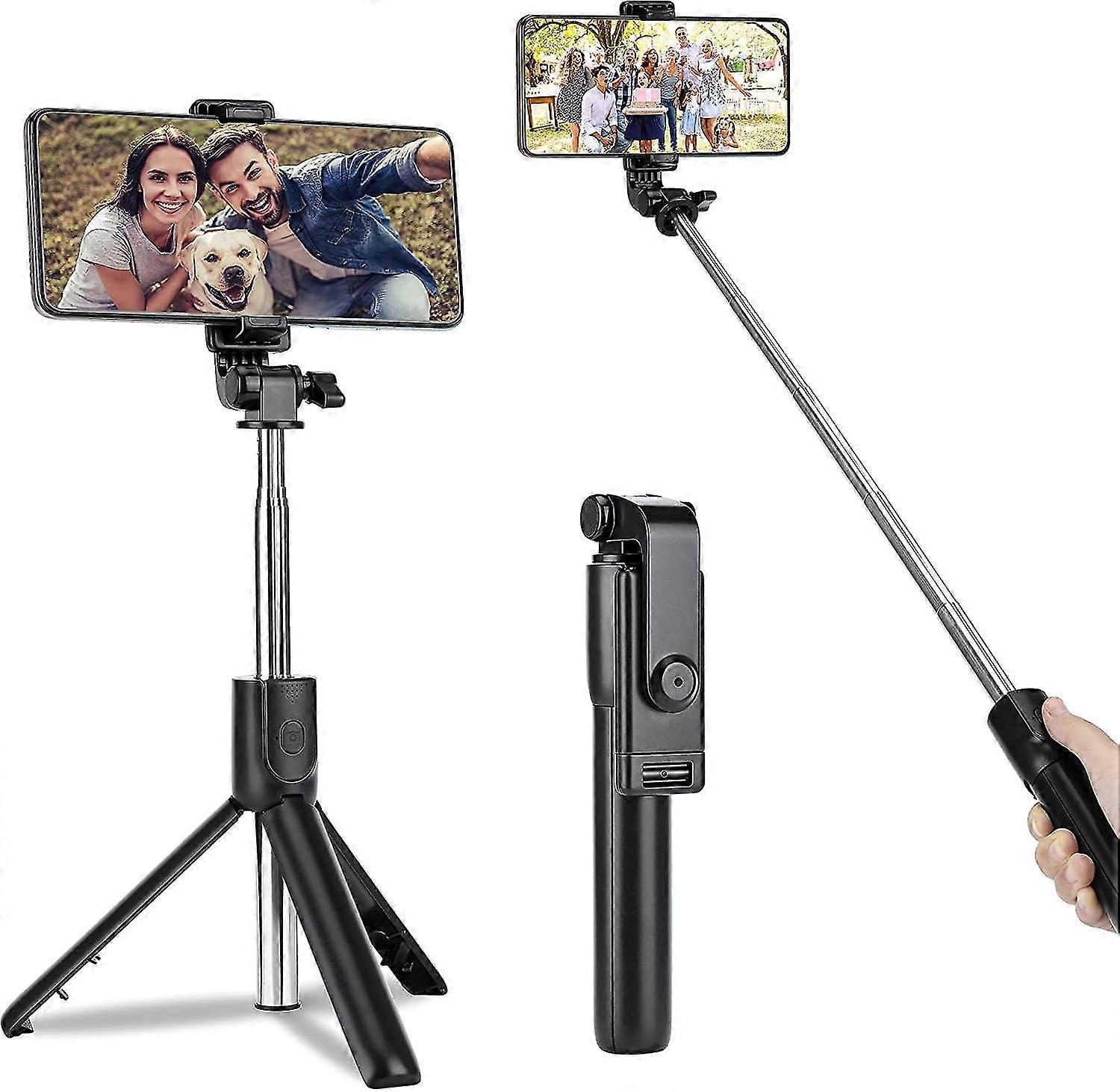Selfie Stick,3 in 1 Extendable Selfie Stick Tripod,with Wireless Remote