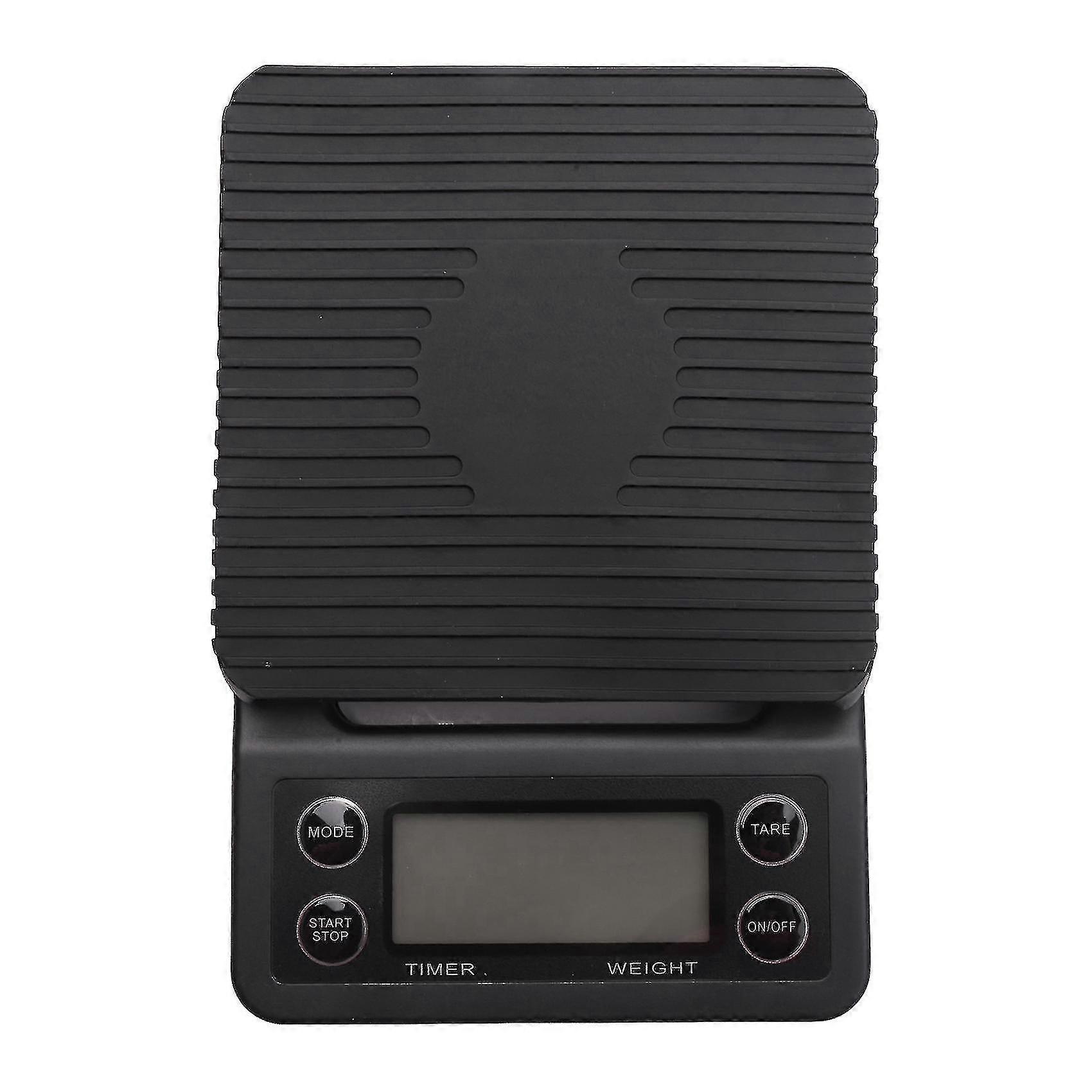 Coffee Scale With Timer, Digital Kitchen Food Scale, 5000g/0.1g Digital Coffee Scale With Lcd Backl
