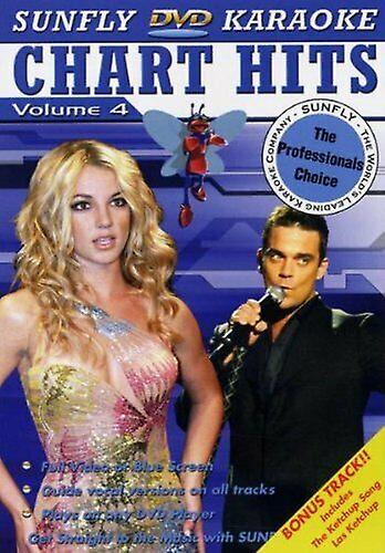 Sunfly Karaoke Chart Hits - Volume 4 DVD (2003) Robbie Williams cert E - Region 2
