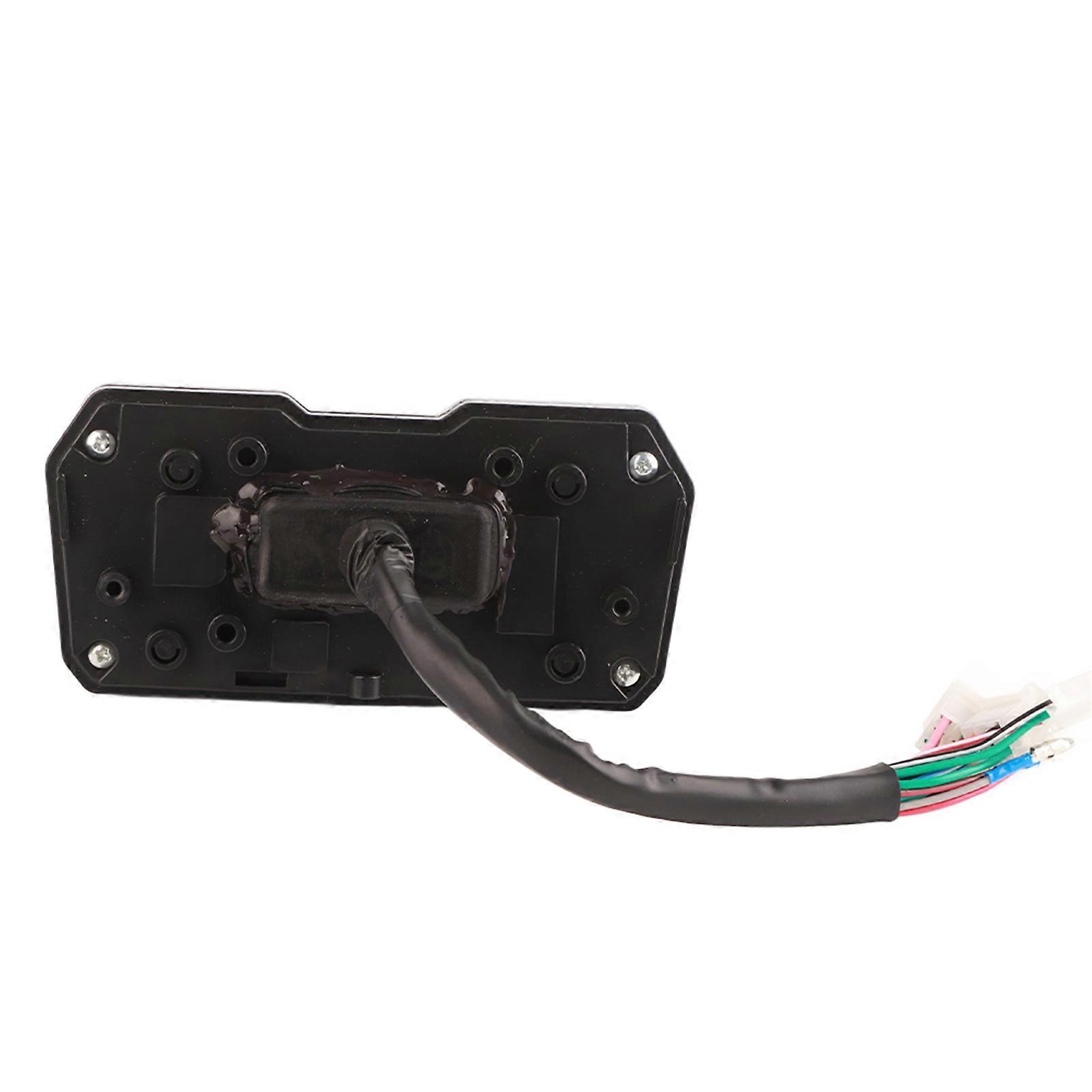 12000 دورة في الدقيقة دراجة نارية لوحة القيادة 6 والعتاد قابل للتعديل درجة حرارة المياه مقياس الوقود LCD لمدة 2 4 اسطوانات