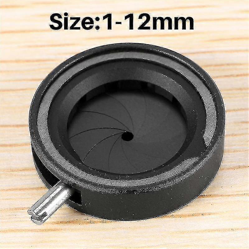 Manual Aperture Adjustable Mechanical Iris Diaphragm Iris Diaphragm For Digital Camera Microscope I