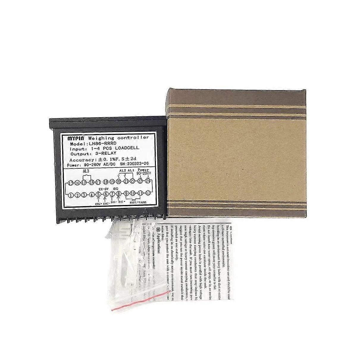 LH86-RRRD Digitaler Wiege-Controller Zähler-Füllkontrollinstrument LED-Anzeige-Controller 1-4