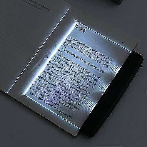 Best Book Light For Reading, Student Reading Lamp, Flat Book Light For Reading In Bed At Night, Eye Protection Clear Led Book Full Page Light