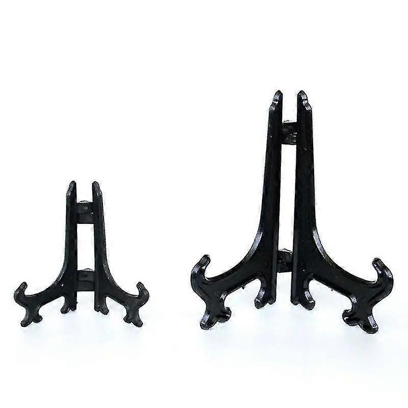 TT  Small Plastic Display Rack Creative Gift Ceramic Coaster Accessories Display Stand Holders Triangle Bracket Decor Display Rack