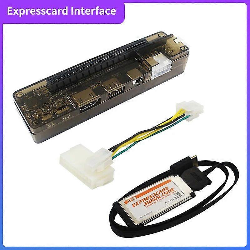 PCI E EXP GDC Extern Laptop Grafikkort Docka Mini PCI E Expresscard M.2 A E Key M.2 M Nyckel Gränssnitt Grafikkort Adapter