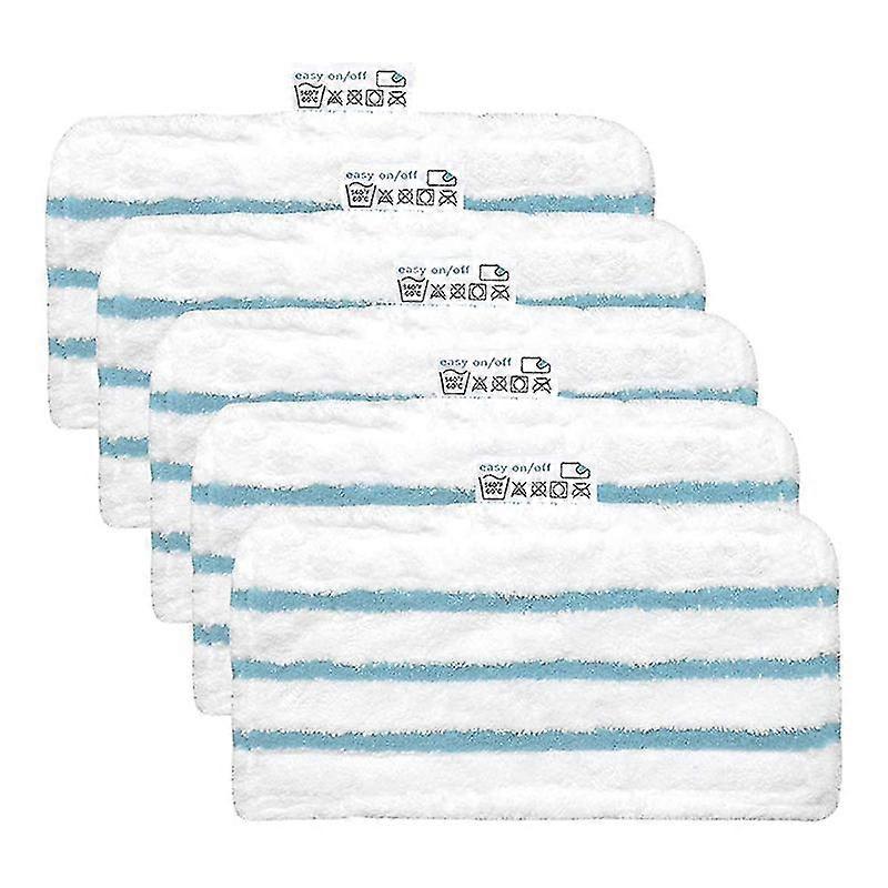 pack of 5 microfiber pads for blackdecker steam mop replacement