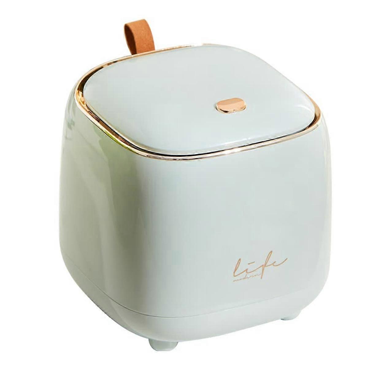 Countertop Trash Can , Waste Can with Press Type Lid, 0.5 Gallon/1.5 Liter Wastebasket Trash Can Di