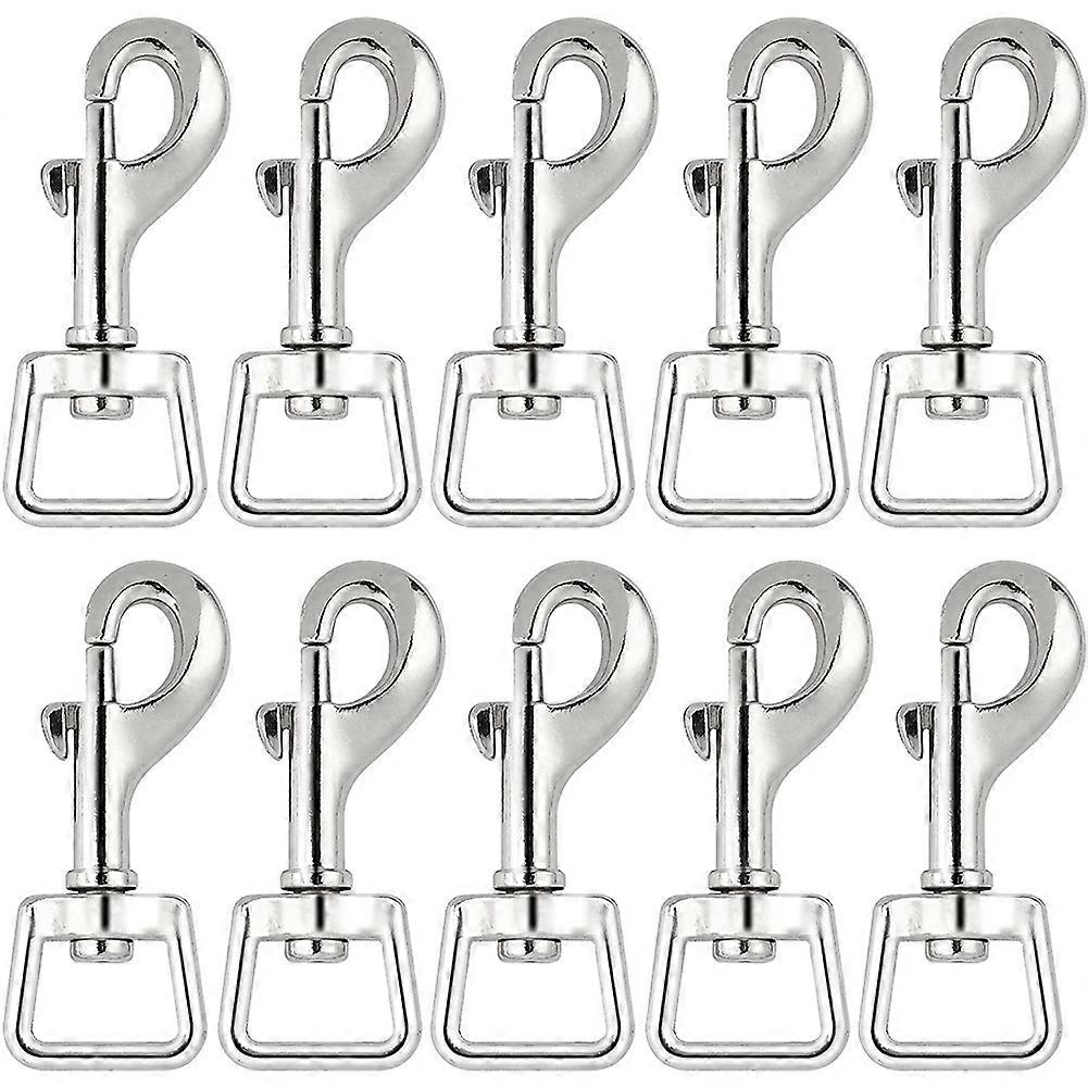 20Pc Snap Hooks for Dog Leash Collar Linking, Heavy Duty Swivel Clasp Eye Buckle Trigger Clip for P
