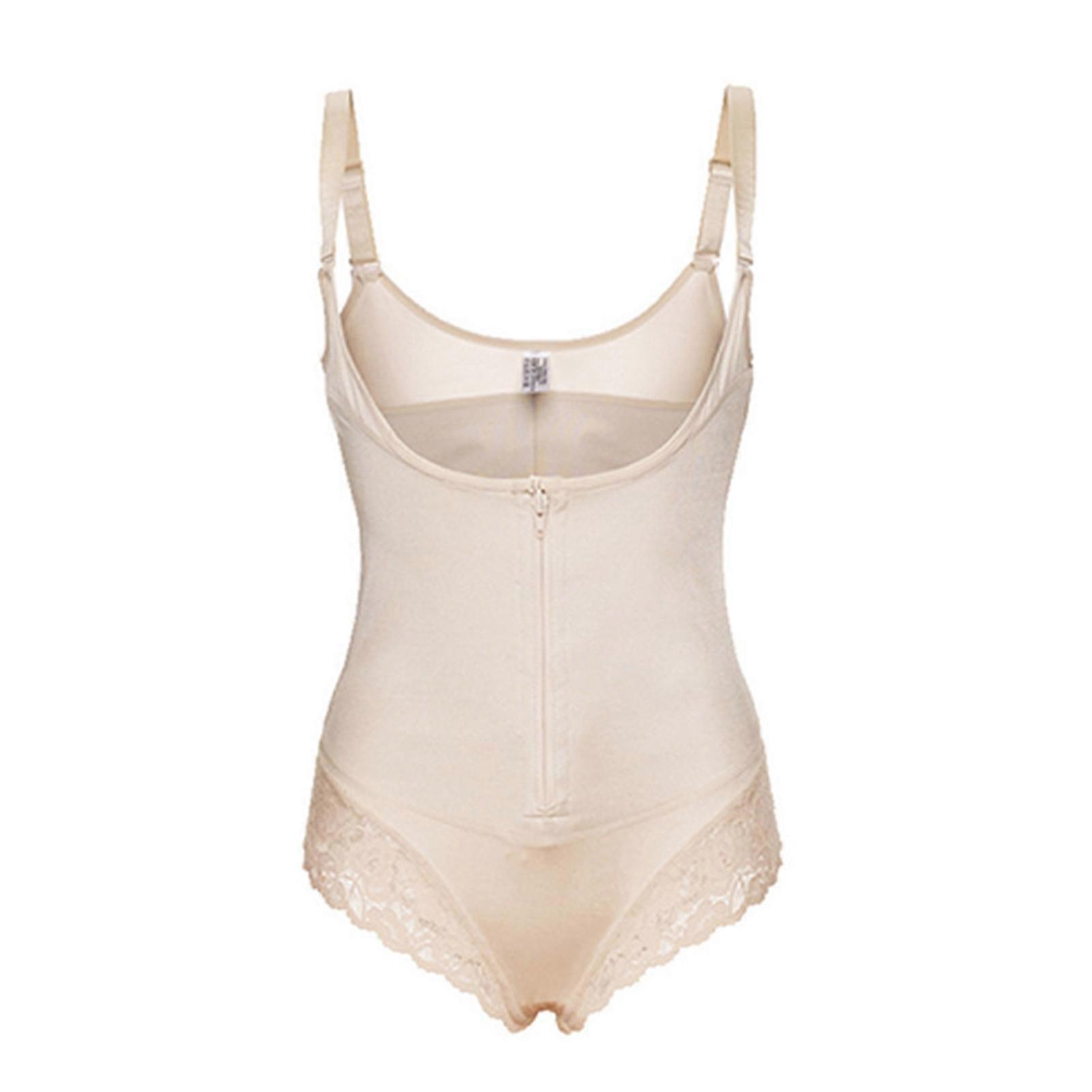 Women's One Piece Shapewear Thigh Slimmer Tummy Control Body Shaper