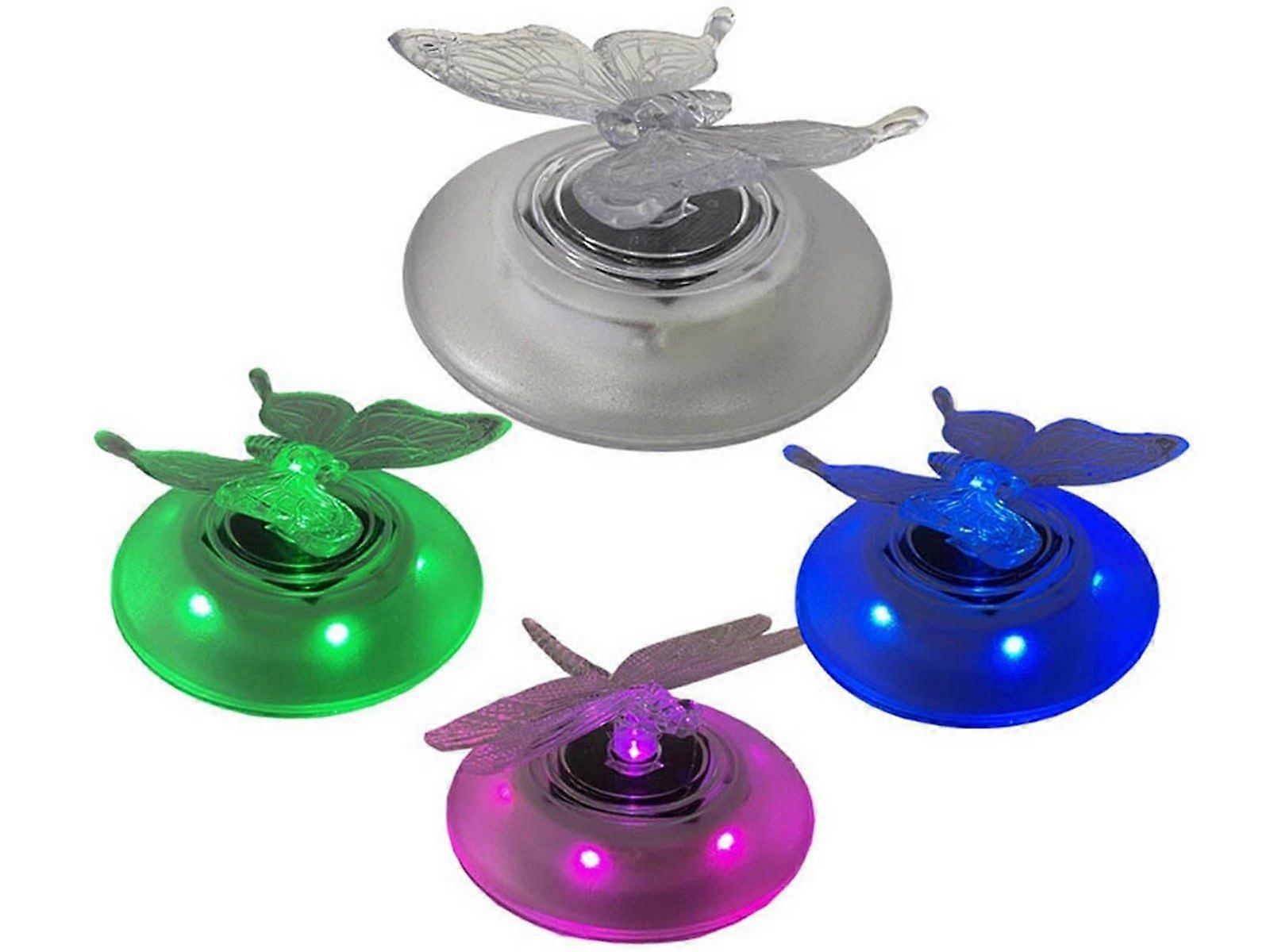 1Pc Solar Butterfly Floating Pool Lights LED Floating Night Lights Decorations
