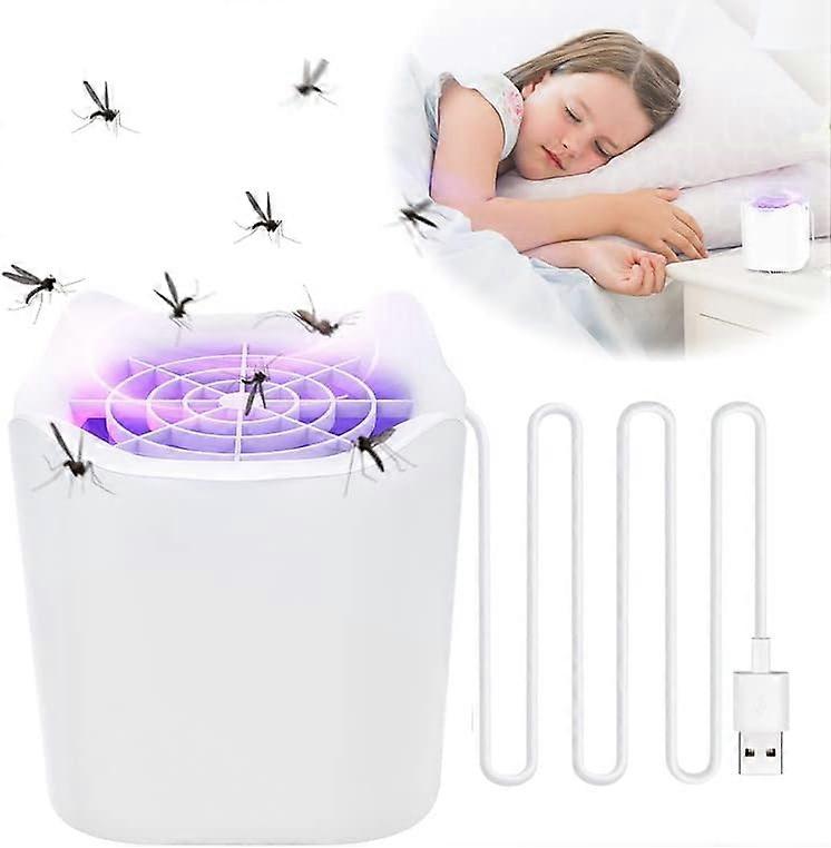 Electric Mosquito Killer, Mosquito Killer, Electric Mosquito Killer with UV Lamp, USB Mosquito Catcher, 180 Insect Killer Light for Indoor and Outdoor