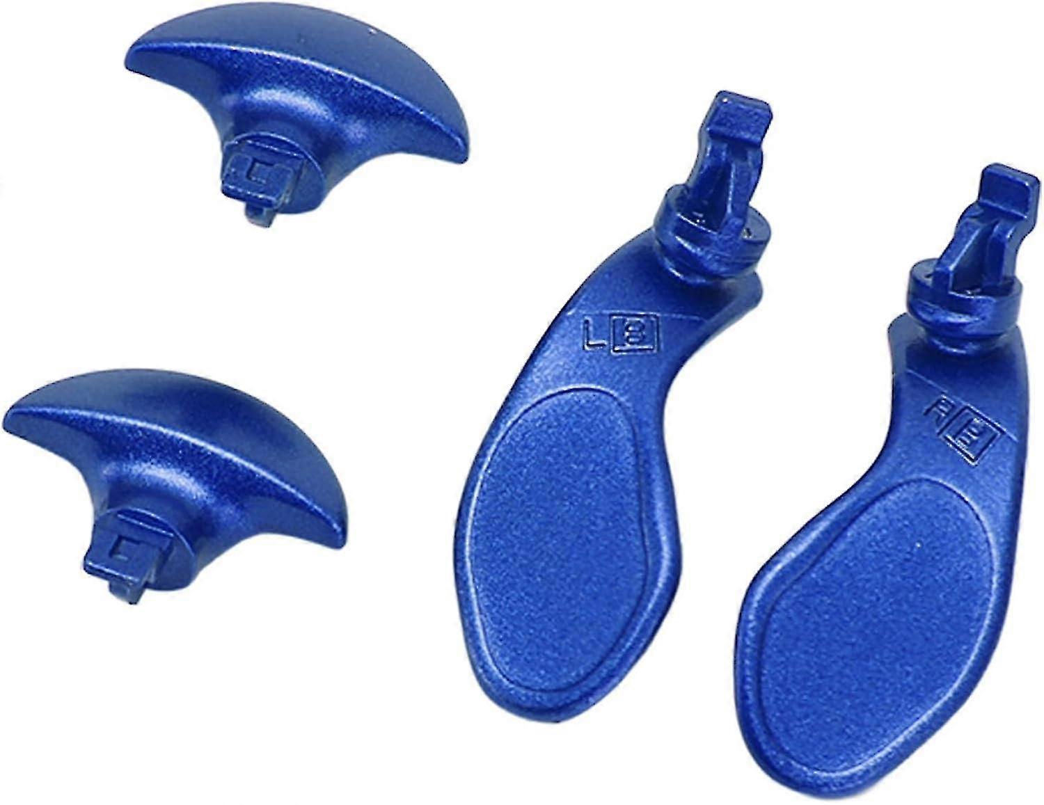 4pcs Stainless Steel Back Paddles for PS5 Edge Controller, Durable, Easy to Replace, Unique Design