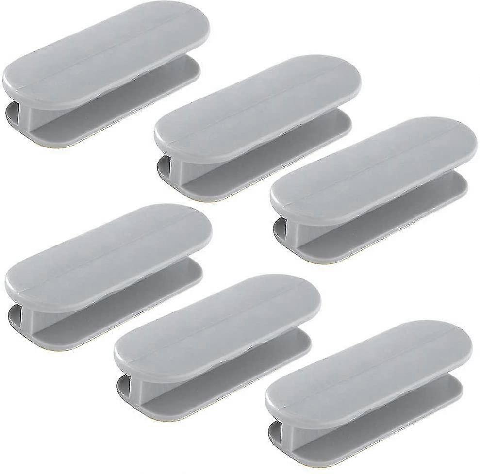 Cabinet Handle 6pcs Door Handle Self Adhesive Plastic Handle Cabinet Pull Pull