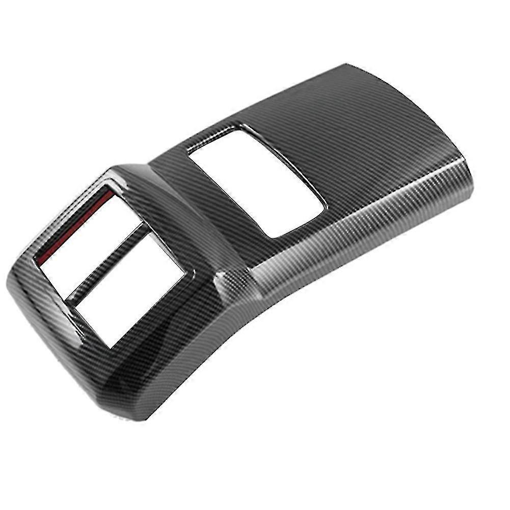 Carbon Fiber Armrest Box Rear Frame Cover Sticker Trim For Nq5 2021 2022