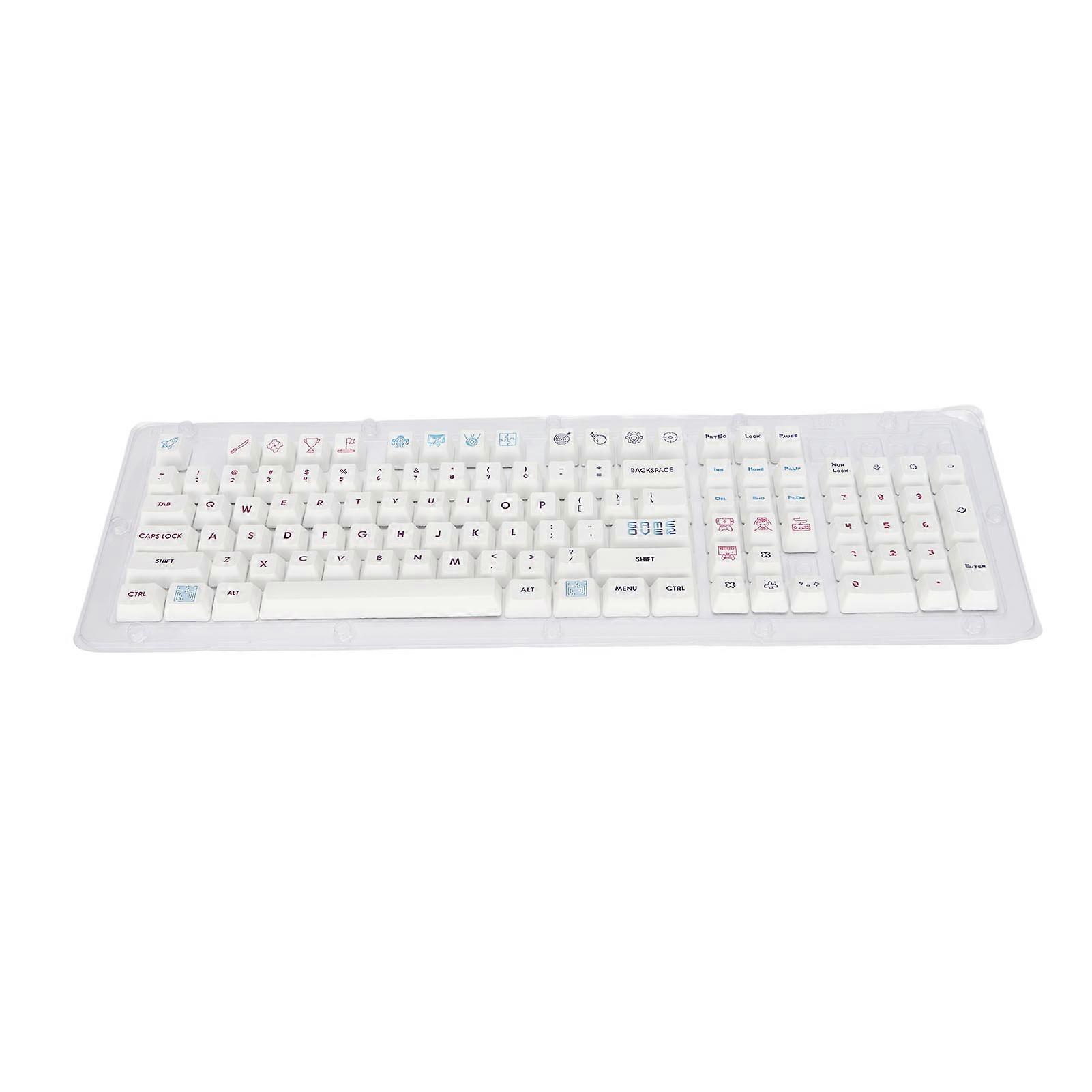 Keyboard Keycaps 108 Keys PBT Material OEM Keycaps Dye Sublimation Computer Accessories
