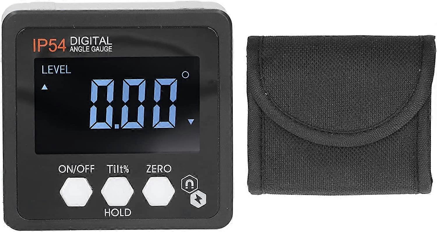 Digital Angle Finder IP54 4x90 Digital Level Box Angle Gauge Protractor with Magnetic and LCD Display