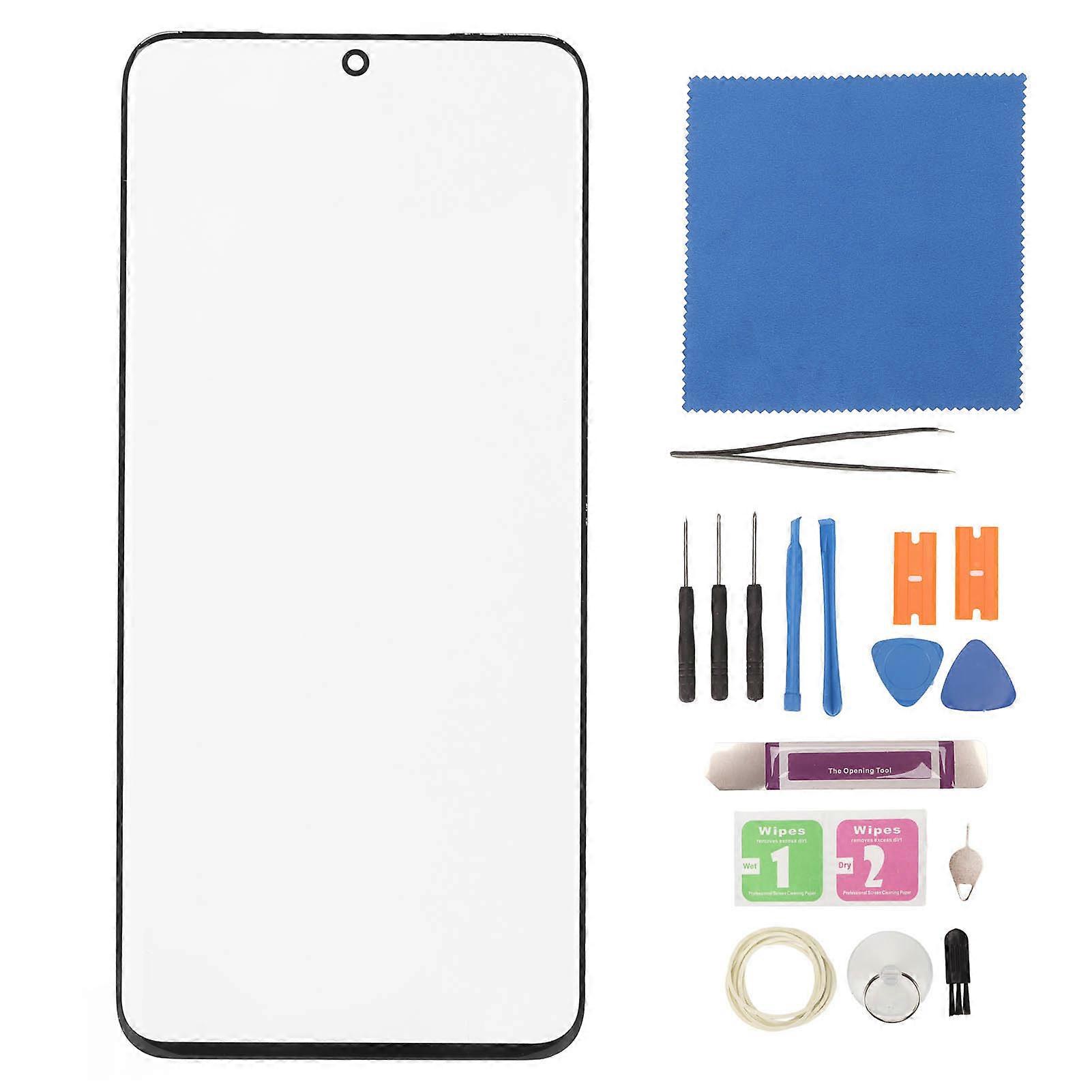 サムスンギャラクシーS20 5G G981シリーズプロフェッショナルスクリーン修理キットYEMMAのブラックフロントアウタースクリーンガラスカバーの交換