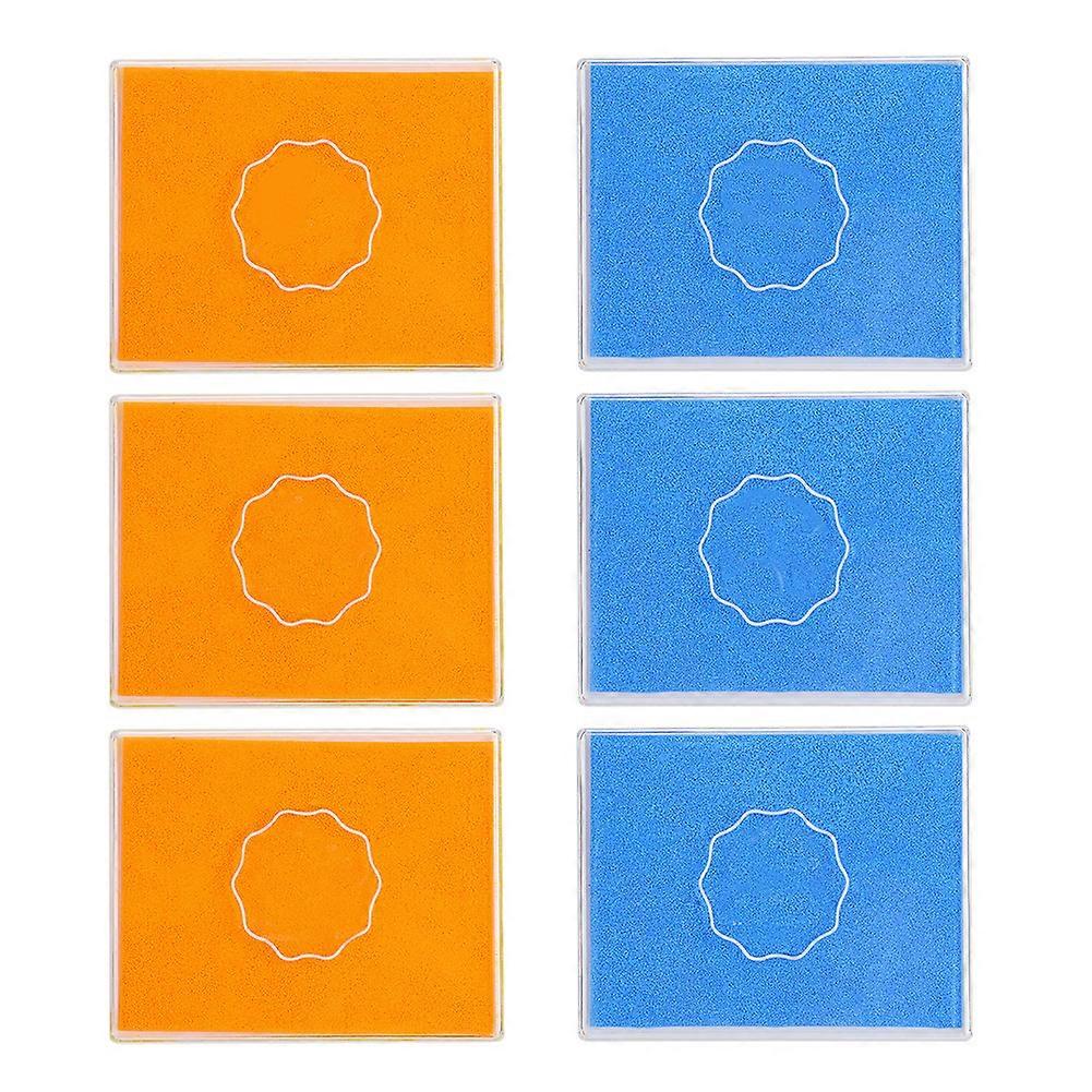 Ink Pad Fingerprint DIY Craft for Childern Stamp on Fabric Paper Plastic 10cm x 12.5cm