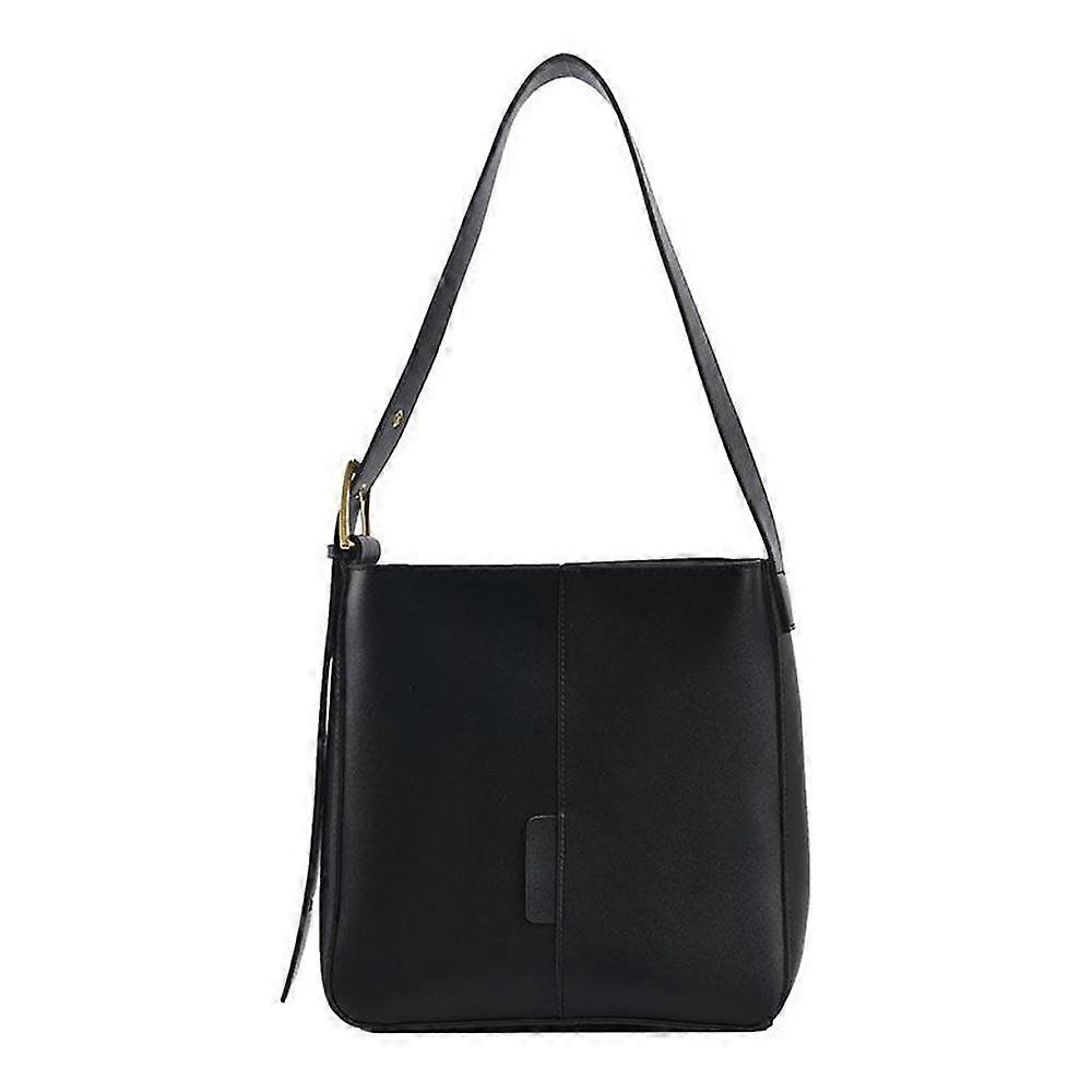 Advanced sense of niche design PU bag new commuter large-capacity shopping bag shoulder bag