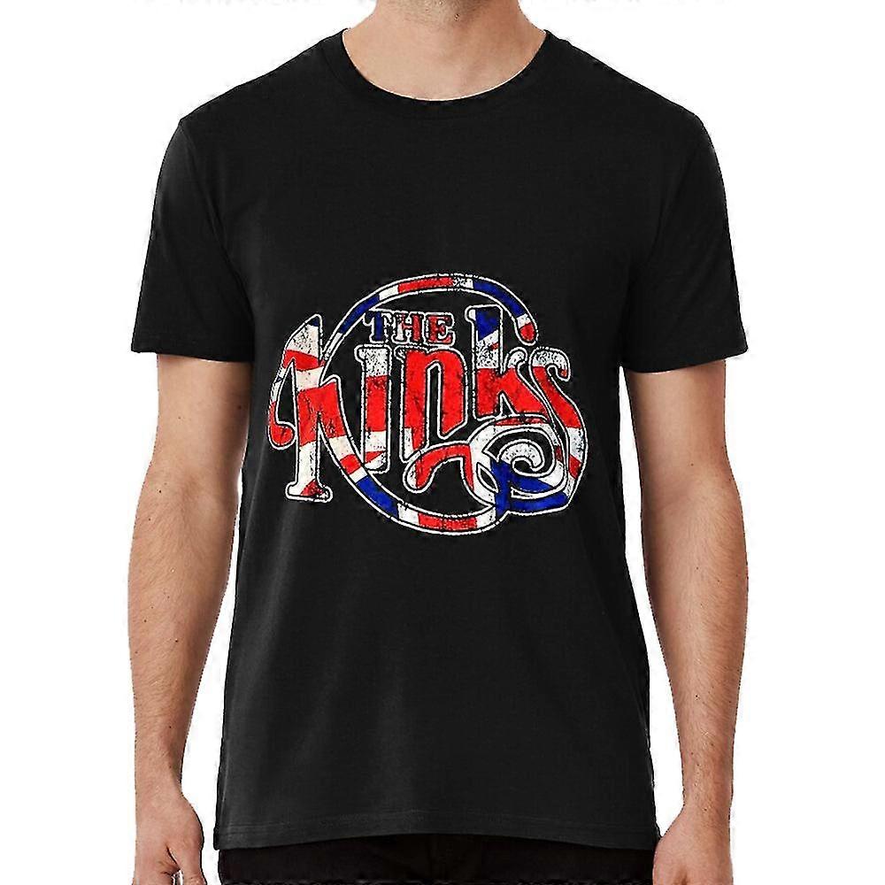 Kinks bndi lipputaide Crew Neck T-paita