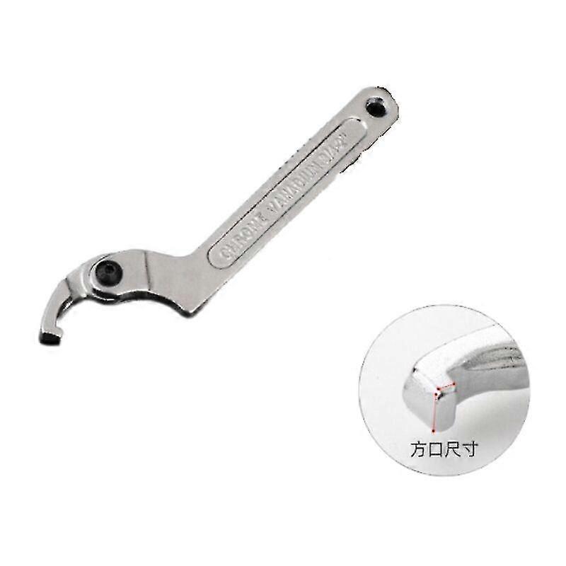 Water Meter Wrench Hook Head Multi-function Adjustable Wrench