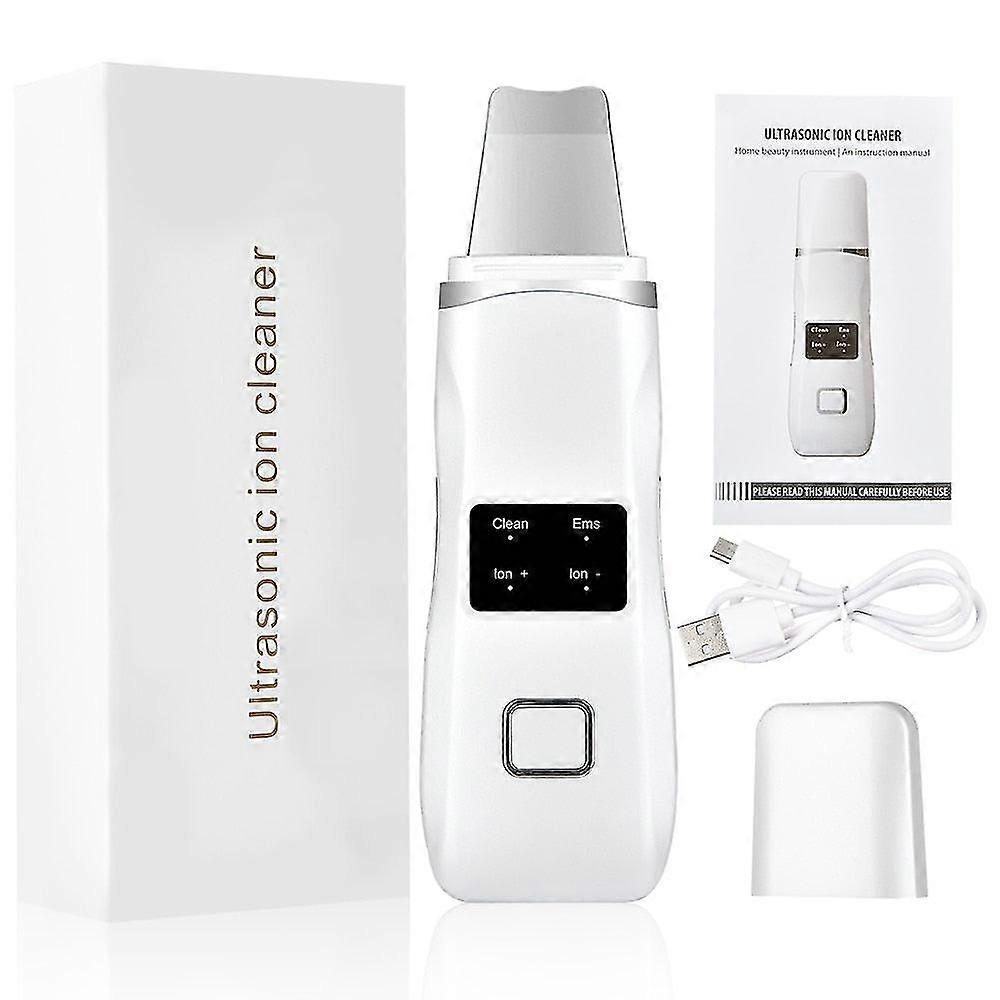 Ultrasonic skin scrubber deep cleaning face scrubber