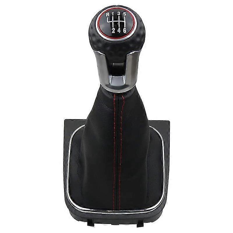 6 Speed Gear Shift Knob Boot Cover Kit Gear Shift Knob For Golf 5 6