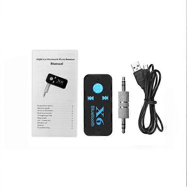 Mini Wireless In-Car Transmitter Wireless Radio Adapter Car Kit Bluetooth-compatible Receiver Auto Speaker