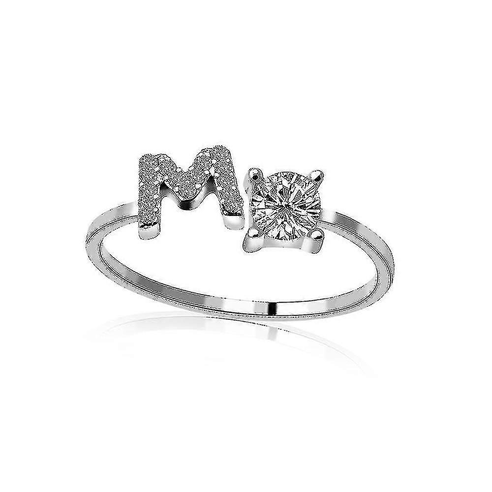 A-z Brief Metall Adjable Ring, S Bet