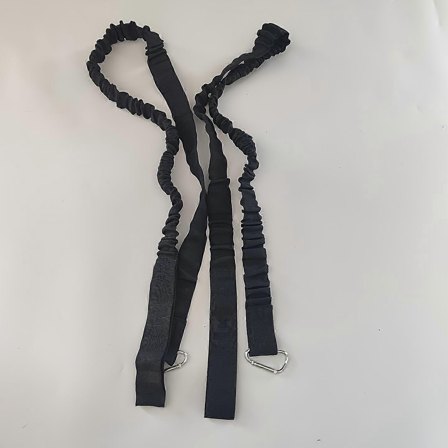 2-Pack Kayak Paddle Leash, Stretchable Canoe Paddle Grips, Paddle Safety Tether Rope With Hooks For Kayak, Canoe, Boating Accessories
