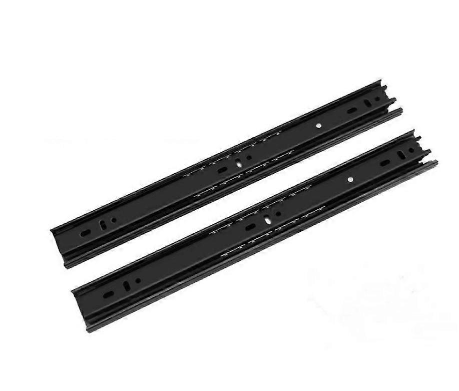 2pcs - Full Extension Damping Drawer Slides for Furniture Wardrobe Kitchen Cupboard